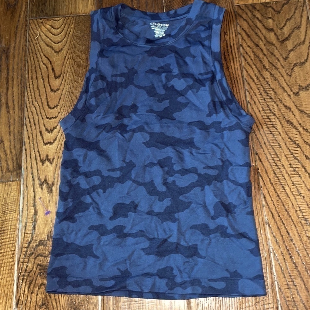 Peloton Camo Seamless Racerback Tank Top - Picture 2 of 4